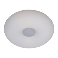 EGO 4X40W,E27 Stropní svítidlo, základna hliník, difuzor plast opál, pro žárovku 4x40W, 230V, zvýšené kryté IP44, rozměry d=530mm, h=130mm