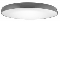 CORTONA Stropní, přisazené svítidlo, těleso kov, povrch černá/bílá/šedá, difuzor plast opál, LED 24W/1840lm, 50W/3600lm, teplá 3000K/neutrální 4000K, 230V, IP20, rozměry dle typu.