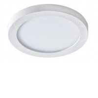 SLIM Vestavné stropní svítidlo, materiál kov a hliník, povrch bílá/černá/chrom, difuzor plast opál, LED 6W/500lm, 12W/1000lm, teplá 3000K/neutrální 4000K, do koupelny IP44, Ra90, rozměry dle typu.