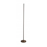 ZOELO 33W Stojací lampa, nastav. směr svícení, těleso kov, povrch černá, difuzor plast opál, LED 33W, 2805lm, teplá 3000K, 230V, IP20, rozměry d=280mm, h=1709mm.