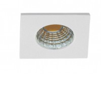 ROYALES SQ 5W, IP44/IP20 Stropní podhledové bodové svítidlo, těleso hliník, povrch bílá/černá, LED 5W, 425lm, teplá 3000K/neutrální 4000K, rozměry 36x36mm, h=28mm.