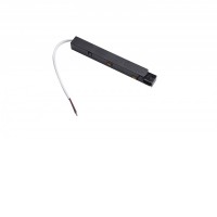 AYLO TRACK 48V Napájecí konektor pro externí napájecí zdroj, pro magnetický systém, těleso kov, povrch černá, nebo bílá, 48V, rozměry 145x15x17mm.