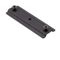 BRAGO connector, 230V Spojka pro přímé spojování lišt magnetického systému osvětlení, materiál kov, povrch černá, 230V, IP20, rozměry 80x25x5mm.