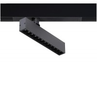BESTY 9W, 230V Buňkové svítidlo, do magnetického systému, nastav. směr svícení, těleso kov, povrch černá, LED 9W, teplá 3000K/666lm, neutrální 4000K/700lm, stmív, vyzař. úhel 24°, 230V, IP20, rozměry 220x150x25mm.