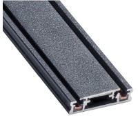 BRAUSO TRACK MG, 48V Stropní lišta pro plochý magnetický systém, materiál kov, povrch černá/bílá, 48V, rozměry 25x5mm, délka dle typu.