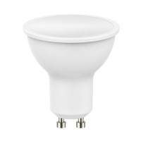 LED BULB GU10 Chytrá LED žárovka 4,9W, 415lm, GU10, ES50, Ra80, vyzař. úhel 120°, 230V, pomocí aplikace Google Assistant, Amazon Alexa nastavitelná teplota CCT 2700K-6500K, stmívatelná, d=50mm, h=54mm