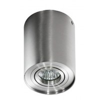 BROSS1 Stropní, přisazené, bodové svítidlo, těleso hliník, povrch. úprava dle typu, výklopný světelný zdroj +-60°, 1x50W, GU10, 230V, IP20,rozměry: d=96mm, l=120mm,