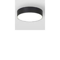 SUPERNOVA XS 260 X Stropní svítidlo, těleso hliníkový profil, povrch šedostříbrná, černá, bílá, difuzor plast opál, LED 10W, teplá bílá 3000K, 230V, IP64, tř.1, d=260mm, h=60mm