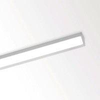 FEMTOLINE 25T Přisazený hliníkový profil, pro LED pásek sklon svícení 45°, povrch elox šedosříbrná, černá, bílá, vč difuzoru plexi mat, vč fixaš=25mm, v=29mm, lze dodat maximální délku profilu v celku až 6m, cena za 1 metr