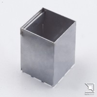 CONCRETE BOX TR 152 Box pro montáž vestavného svítidla do podlahy, nebo stěny, nebo do betonu, materiál ocelový plech, rozměry 42x42x58mm