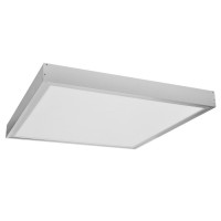 RÁM 01 pro LED panel Rám, pro přisazenou montáž LED panelů rozměru 595x595mm, 295x595mm, 595x1195mm, 295x1195mm, materiál hliník, povrch hliník, DIY šroubovací, rozložený