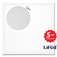 ANCORO LED 45W UGR<19 Stropní, podhledové, svítidlo, těleso hliník, bílá, difuzor plast, LED panel 45W, 4200lm, neutrální 4000K, UGR<19, vyzař.úhel 140°, Ra80, 230V, IP20, tř.2, rozměry 595x595x9mm.
