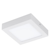 FUEVA 1 Stropní stropní svítidlo, těleso kov, povrch bílá, nikl mat, difuzor plast opál, LED 10,9W/12W/16,5W/18W/22W/24W, teplá 3000K/neutrální 4000K, 230V, IP20, tř.2, rozměry dle typu