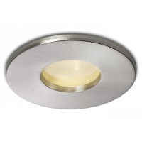 SPLASH R Stropní vestavné svítidlo, těleso kov, difuzor sklo mat, pro žárovku 1x50W, GU10, 230V, do koupelny IP65/IP20, tř.1. rozměry d=83mm h=49mm