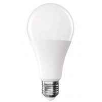 LED žárovka opál E27 16W Světelný zdroj, žárovka hrušková, sklo opál, LED 16W, 1901lm, E27, A70, teplá 2700K/neutrální 4000K/denní 6500K, 230V, d=71mm, l=142mm