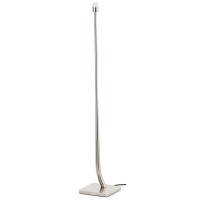 REM Základna stojací pokojové lampy, těleso kov, pro žárovku 1x15W, E27, 230V, IP20, tř.2. rozměry základna 250x250mm h=1590mm, stínítko SAMOSTATNĚ