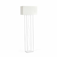 VESPER Stojací lampa, základna kov barva dle typu, stínítko textil béžová, pro žárovku 2x20W,E27, 230V, IP20, rozměry d=550mm, h=300mm, l=1350mm