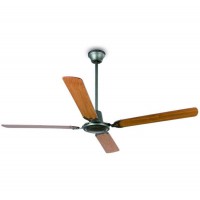 MALVINAS Stropní ventilátor, základna kov-barva dle typu, 4 MDF dřevěné lopatky dekor dle typu, 5 rychlostí 24W/37W/48W/57W/80W, 230V, IP20, Hz50, zpětný chod d=1400mm, l=600-mm, vč nástěnného ovaladače