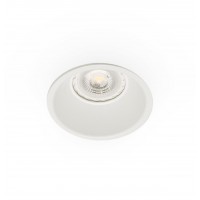 SOBO 1X50W, GU10 Stropní podhledové bodové komínkové svítidlo, základna kov, povrch bíllá, pro žárovku 1x50W, GU10, 230V, IP20, rozměry d=85mm, h=55mm