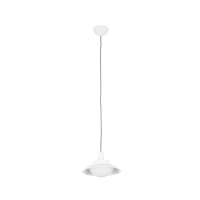 SIDE Stropní svítidlo, základna kov dle typu, difuzor sklo opál, vnitřní barva dle typu,LED 1x5W, G9, 230V, IP20, rozměry d=200mm, vč. závěsu l=1200mm. lze zkrátit