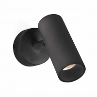 ORA Nástěnné bodové svítidlo, nastavitelný směr svícení, těleso hliník, kov a plast PMMA, povrch bílá nebo černá, LED 4W teplá bílá 3000K, 350lm/cca 20W žár.,Ra80 , 230V, IP20, tř.2, rozměry d=40mm, 102x100mm.