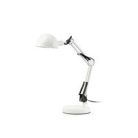 BAOBAB Stolní lampa, materiál kov, barva bílá / černá / šedá / zelená, pro úspornou žárovklu 1x11W, E14, 230V, IP20, rozměry 125x490x150mm.