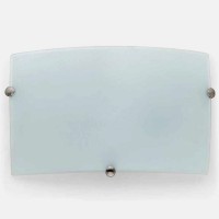 LIRIA-1 Nástěnné svítidlo, materiál kov, nikl matný, stínítko sklo opálové, 1x60W, E27, 230V, IP20, rozměry 180x300mm.