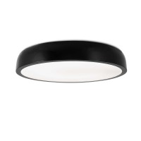 COCOTTE LED 42W, 30W Stropní, přisazené/závěsné svítidlo, základna kov, povrch černá lesklá nebo bílá matná, difuzor plast opál, LED 42W, 30W, teplá 3000K, 230V, IP20, rozměry dle typu