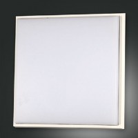 DESDY Stropní svítidlo, těleso hliník, povrch bílá, difuzor plast opál, LED 10W/23W/30W, teplá bílá 3000K, 230V, zvýšené krytí IP54, tř.1, rozměry dle typu