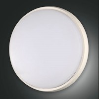 OLLY Stropní svítidlo, těleso hliník, povrch bílá, difuzor plast opál, LED 10W/23W/30W, teplá bílá 3000K, 230V, zvýšené krytí IP54, tř.1, rozměry dle typu