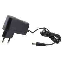  Síťový adaptér do zásuvky 230V, 12V, 1A, 12W, IP20, s konektorem DC 5,5 x 2,1mm