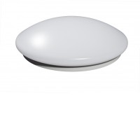 VANDA 12W/36W/48W HF senzor Stropní přisazené svítidlo, s HF senzorem pohybu, záběr 360°, dosah 1-8m, čas 1-12min, základna kov, bílá, difuzor plast opál, LED 12W/36W/48W, teplá 2700K/neutrální 4000K, 230V, IP20, rozměry dle typu.