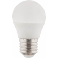 LED žárovka 5W E27 stmívatelná Světelný zdroj LED žárovka, materiál kov, difuzor plast opál, LED 5W, E27, A45,  teplá 3000K neutrální 4000K, stmívatelná TRIAC 230V, střední životnost 25.000h, rozměry d=45mm, l=78mm