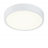 ARI LED 15W/22W/28W Stropní svítidlo, těleso hliník, povrch bílá mat, difuzor plast opál, LED panel 15W/22W/28W, neutrální 4000K, stmív, 230V, do koupelny IP44, tř.2