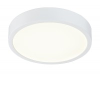 ARCHIMEDES LEDx15W/22W/28W Stropní stropní svítidlo, těleso hliník, povrch bílá mat, difuzor plast opál, LED panel 15W/22W/28W, neutrální 4000K, stmív, 230V, do koupelny IP44, tř.2