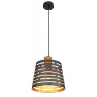 CRAIL I Závěsné svítidlo, těleso kov, povrch černá mat, stínítko kov vnější černá, vnitřní zlatá, pro žárovku 1x60W, E27, 230V, IP20, rozměry dle typu.