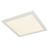 ROSI Stropní, přisazené svítidlo, těleso hliník, povrch bílá, difuzor akryl opál, LED 18W/30W/40W/48W, 1440lm/2400lm/3200lm/4000lm, teplá 3000K, 230V, IP20, tř.2, rozměry dle typu