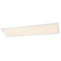 ROSI LED 40W STMÍVATELNÉ CCT obdélníkové Stropní, svítidlo, hliník, bílá, difuzor plast opál, LED 40W, 3200lm, dálk ovladačem stmívatelné, CCTnastav teplota teplá 3000K - denní 6000K, 230V, IP20, rozměry dle typu