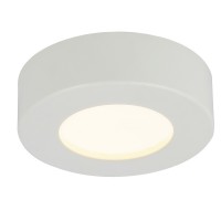 PAULA Stropní, přisazené svítidlo, těleso plast, povrch bílá, difuzor plast opál, LED 6W/12W/18W/22W, 450lm/900lm/1600lm/1900lm, teplá 3000K, 230V, IP44/IP20, tř.2, rozměry průměr dle typu, h=35mm