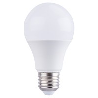 LED žárovka E27 13W/1000LM/A60 15W/1350LM/A65 Světelný zdroj LED, základna kov, povrch šedostříbrná, difuzor plast opál, LED 13W/A60, 15W/A65, teplá 3000K neutrální 4000K, denní 6000K, E27, 230V, Ra80, životnost 25.000h, rozměry dle typu