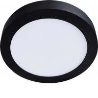 KIRKE R LED 18W, 24W Stropní svítidlo, základna kov, povrch bílá, nebo chrom mat, nebo černá, difuzor plast opál, LED 18W, 24W, teplá 2800K, neutrální 3800K, Ra80, střední životnost LED 30.000 hod, 230V, IP20, tř.1, rozměry dle typu