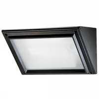 TRIOS IP65 Stropní, nástěnné svítidlo, exteriérové, venkovní, těleso hliník, povrch černá, nebo šedostříbrná, difuzor sklo, opál, pro žárovlu,1x60W-E27, nebo LED, 230V, IP65, rozměry 207x116x116mm