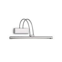 BISTA LED 8W/3W/5W Nástěnné svítidlo, základna a těleso kov, povrch chrom/nikl/měď/mosaz/bílá, polohovací difuzor, LED 3W/5W/8W, 230V, IP20, rozměry dle typu, vč vypínače