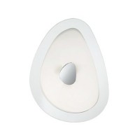 SROK 60W E27 Stropní svítidlo, základna kov, povrch bílý smalt, difuzor sklo bílá opál a čirá, pro žárovku 60W, E27, 230V, tř.1, IP20, rozměry dle typu