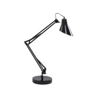 MARY 1X40W E27 Stolní kancelářská lampa, těleso kov, povrch černá, nastavitelný směr svícení, pro žárovku 1x40W, E27, A60, 230V, IP20, tř.2, rozměry dvě ramena 400mm+420mm