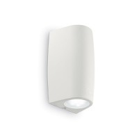 KEOPE Nástěnné venkovní svítidlo, těleso plast, povrch práškový lak, difuzor plast opál, pro žárovku 1x4,5W, GU10, 230V, IP55, tř.2. rozměry 75x90x165mm, svítí dolů