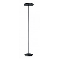 GEFRESE, 4x15W, GX53 Stojací lampa, základna kov, povrch bílá/černá, difuzor plast opál, pro žárovku 4x15W, GX53, 230V, IP20, tř.2, rozměry d=350mm, h=1810mm, vč vypínače na tělese.
