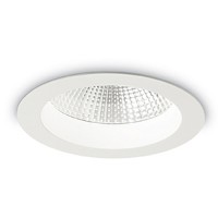 PLEX LED 9W/15W/20W/30W/40 Stropní podhledové svítidlo bodové, těleso hliník, povrch lak bílá, krycí sklo čiré, LED 1x9W/15W/20W/30W/40W, teplá 3000K/neutrál 4000K, 1000lm/1510lm/1880lm/2820lm/4120lm, 230V, do koupelny IP44/IP20, tř.2. rozměry dle typu