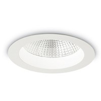 BASIC ACCENT Stropní vestavné svítidlo bodové, těleso hliník, povrch lak bílá, krycí sklo čiré, LED 1x9W/15W/20W/30W/40W, teplá 3000K/neutrál 4000K, 1000lm/1510lm/1880lm/2820lm/4120lm, 230V, do koupelny IP44/IP20, tř.2. rozměry dle typu