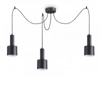 HAGENEST HL III Závěsné svítidlo, základna kov, povrch mosaz/bílá mat/černá mat, pro žárovku 3x60W, E27, 230V, IP20, tř.2, rozměry d=600m, závěsný kabel l=2300mm, lze zkrátit.